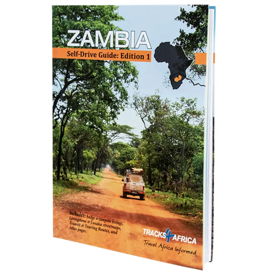 Online bestellen: Reisgids Zambia Self-Drive Guide | Tracks4Africa