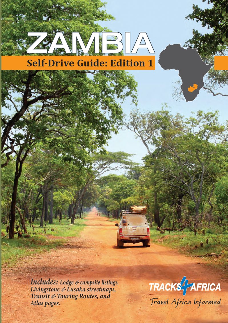 Online bestellen: Reisgids Zambia Self-Drive Guide | Tracks4Africa