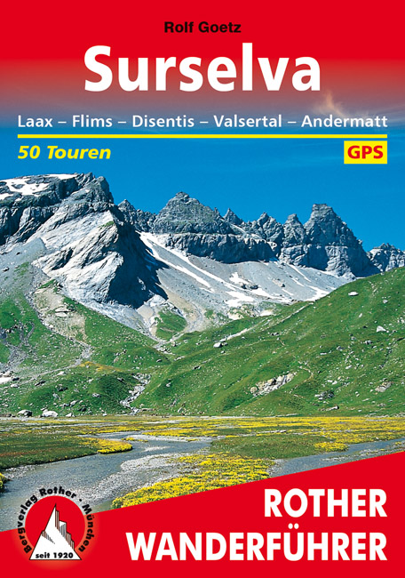 Online bestellen: Wandelgids Surselva | Rother Bergverlag