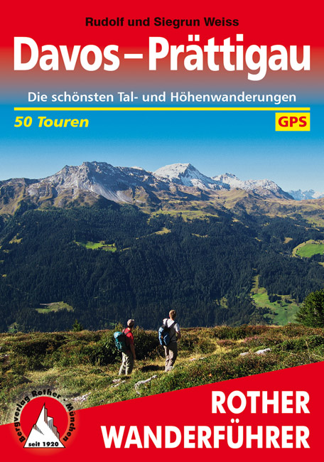 Online bestellen: Wandelgids Davos - Prättigau | Rother Bergverlag