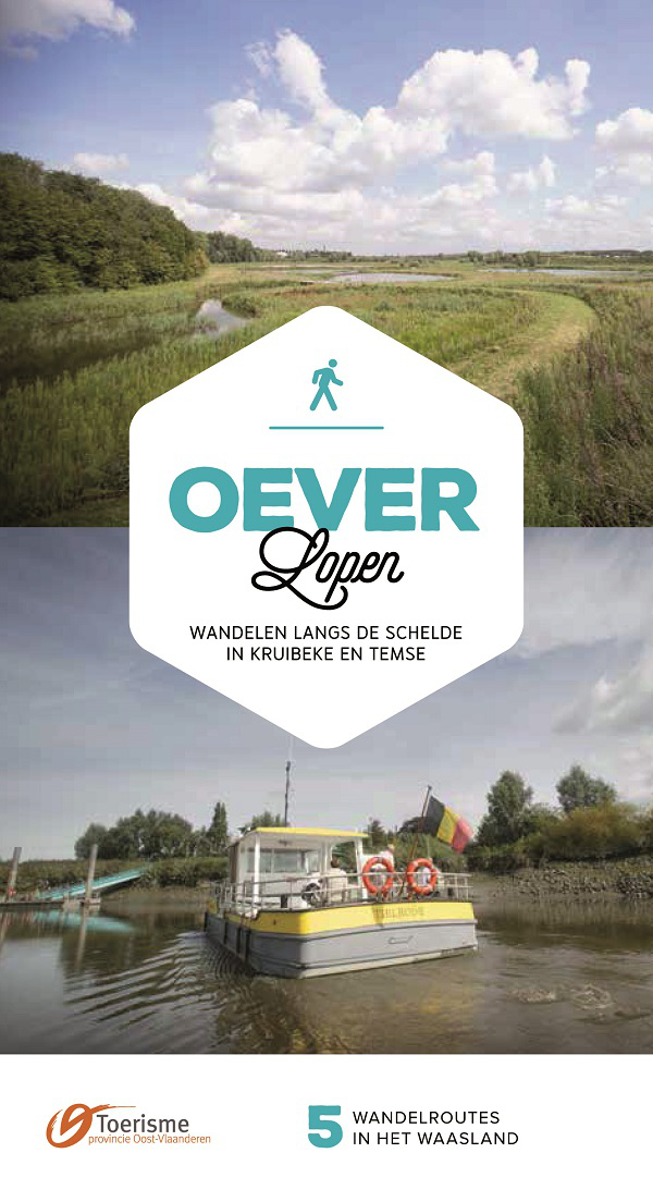 Online bestellen: Wandelgids Oeverlopen - 5 routes in Waasland | Toerisme Oost Vlaanderen