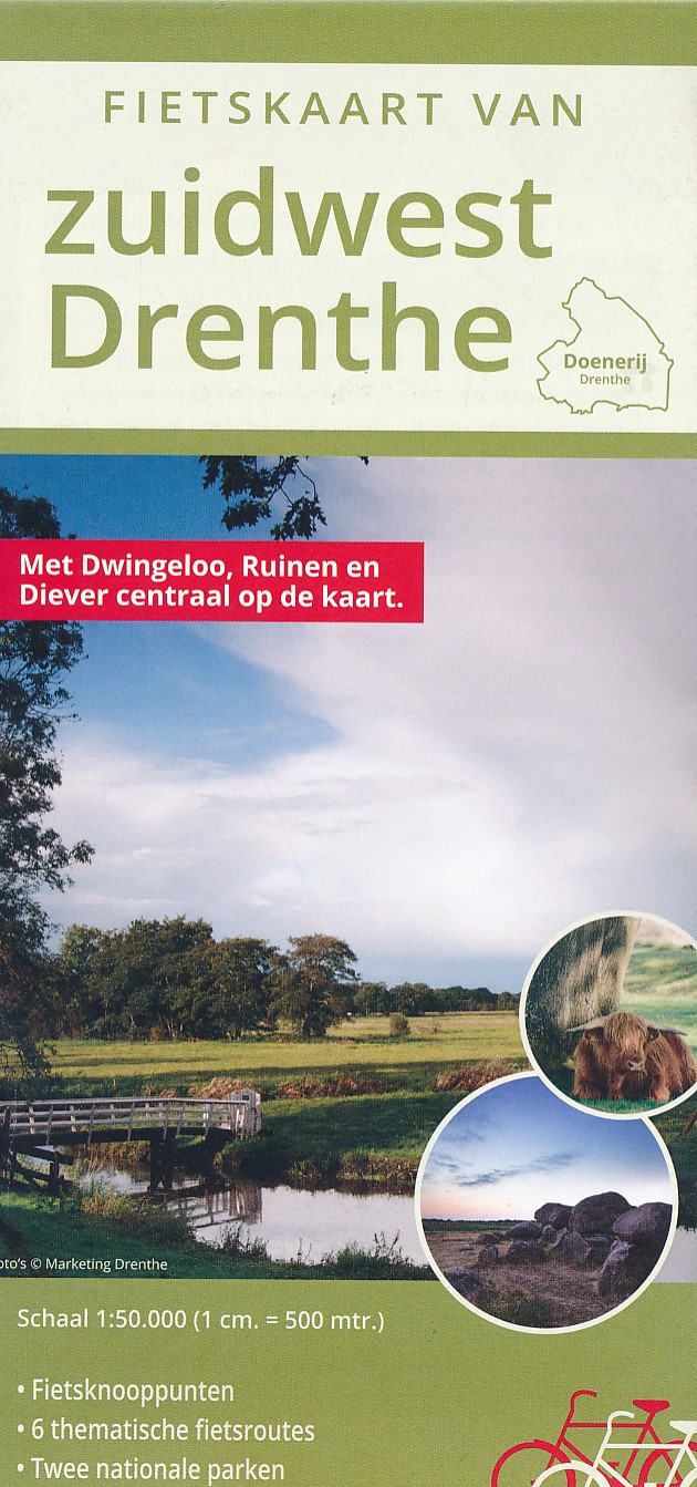 Fietskaart zuidwest Drenthe |…