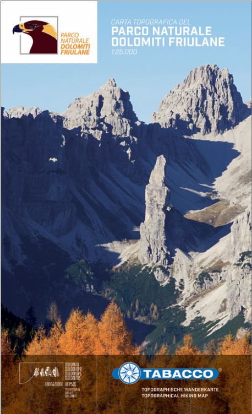 Online bestellen: Wandelkaart 2 Parco Naturale Dolomiti Friulane | Tabacco Editrice