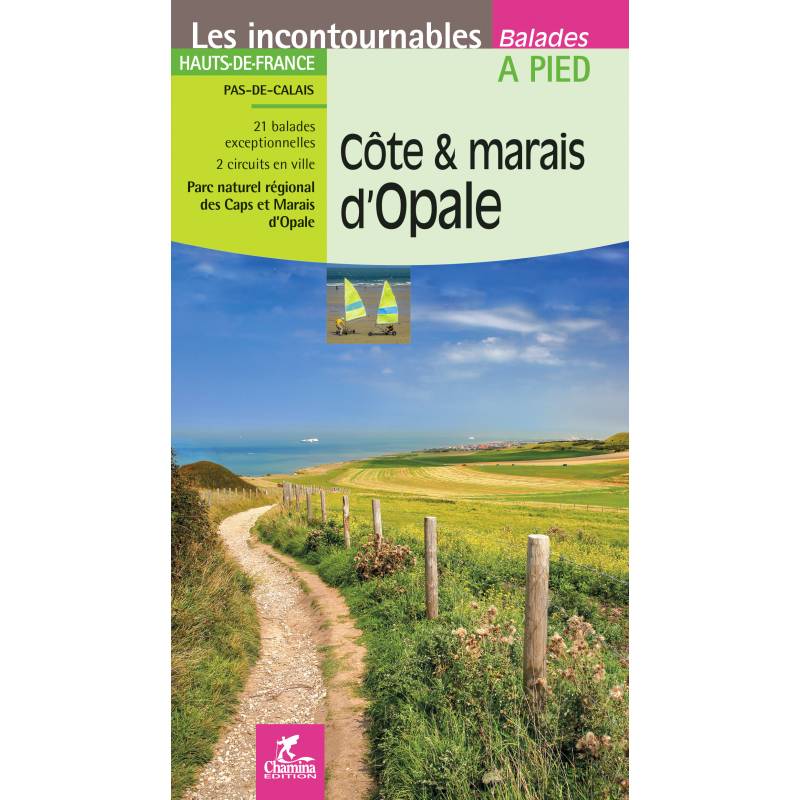 Online bestellen: Wandelgids Marais d'Opale côte | Chamina