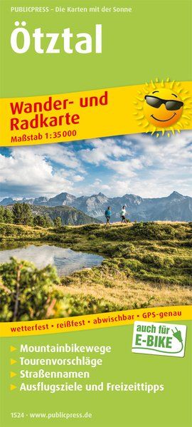 Wandelkaart - Fietskaart 1524…