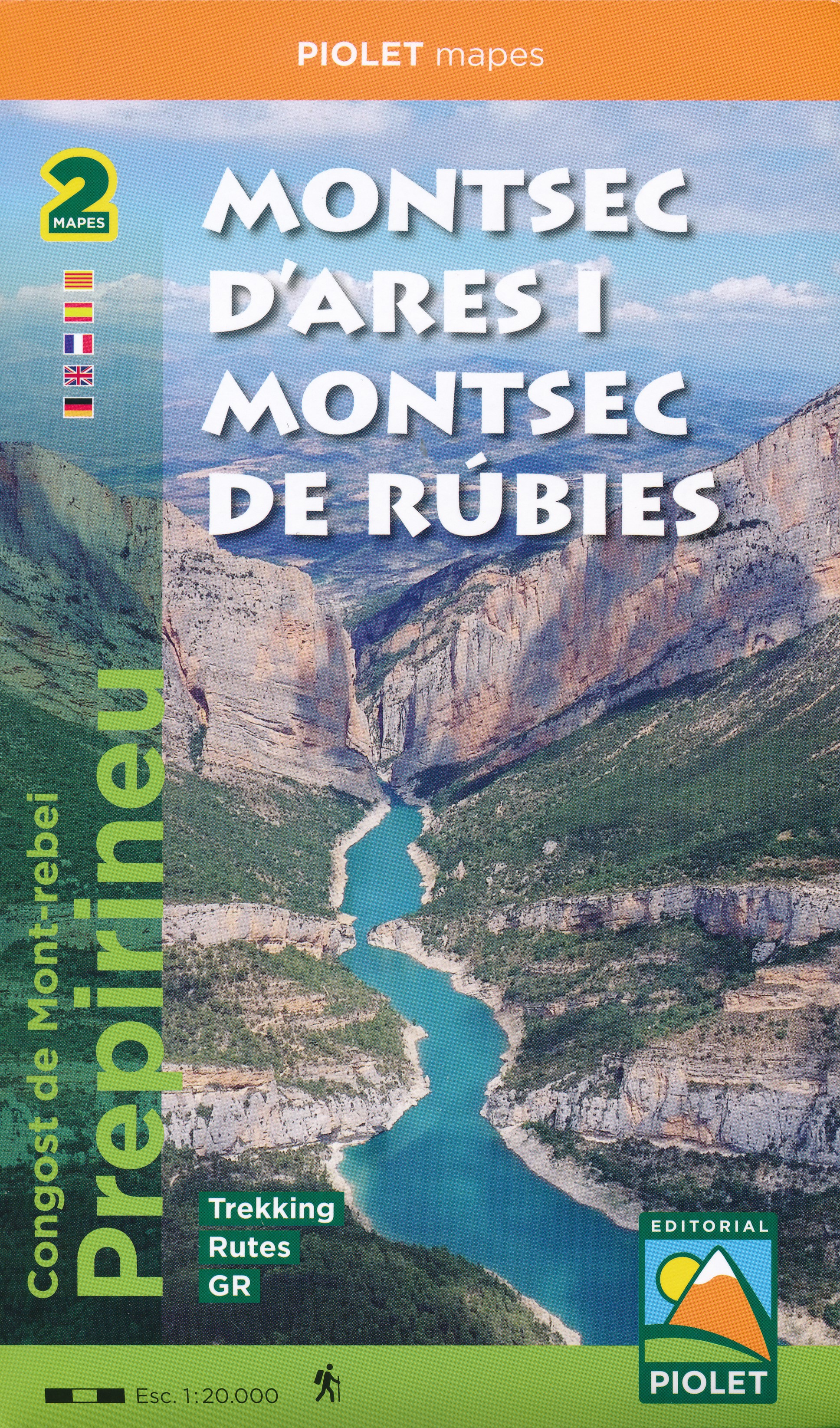 Online bestellen: Wandelkaart Montsec d'Ares i Montsec de Rúbies | Editorial Piolet