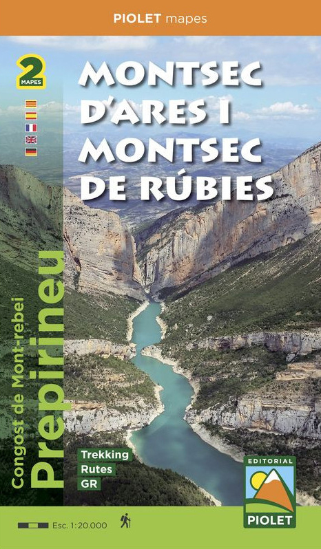 Online bestellen: Wandelkaart Montsec d'Ares i Montsec de Rúbies | Editorial Piolet