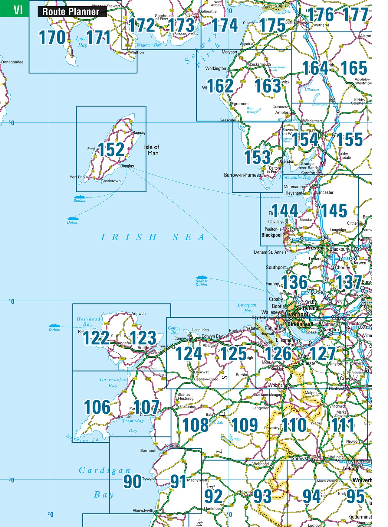 Wegenatlas Easy to Read Road Atlas Britain 2024 Philip's Maps
