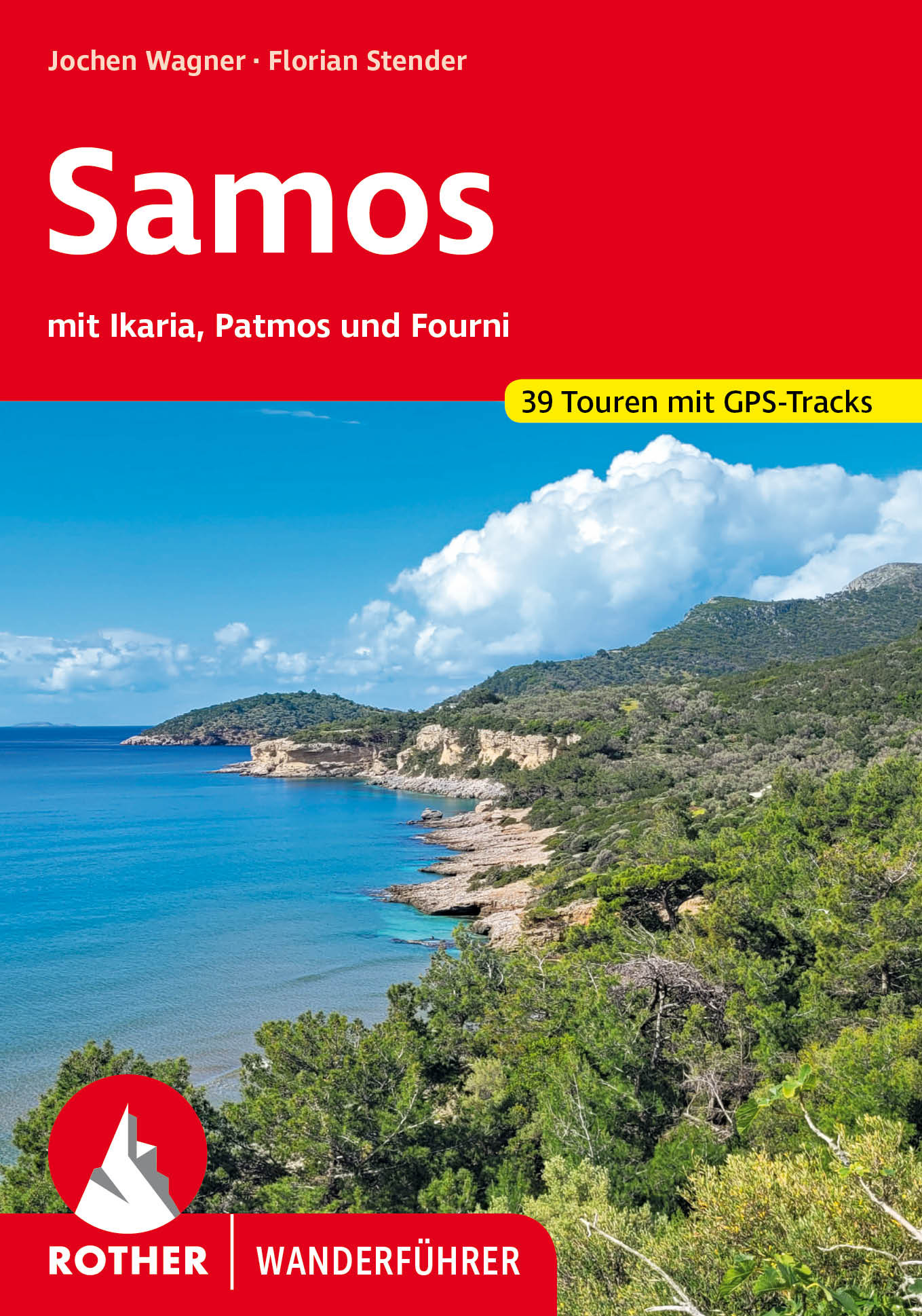 Online bestellen: Wandelgids Samos | Rother Bergverlag