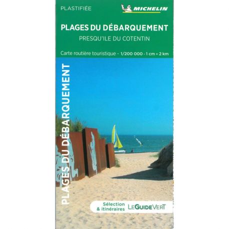 Online bestellen: Wegenkaart - landkaart 17617 Plages du Débarquement | Invasiestranden D-Day | Michelin