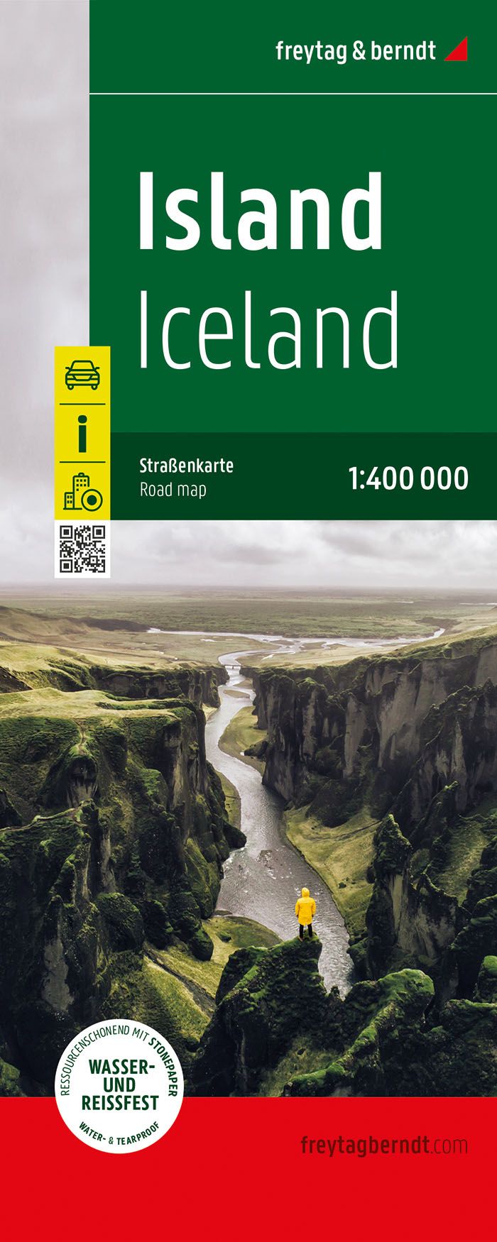 Online bestellen: Wegenkaart - landkaart AK9703 Island - Iceland - IJsland | Freytag & Berndt