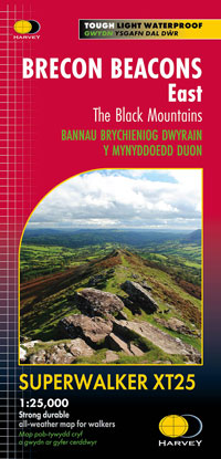 Wandelkaart Brecon Beacons Oos…