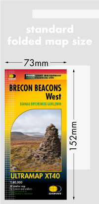 Wandelkaart Brecon Beacons Wes…