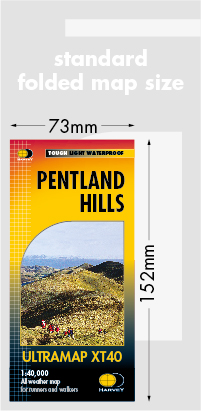 Wandelkaart Pentland Hills | H…