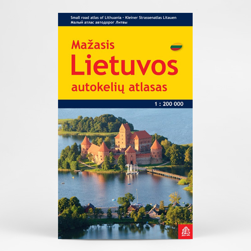 Wegenatlas Lietuvos Autokeliu Atlasas - Litouwen | Jana Seta