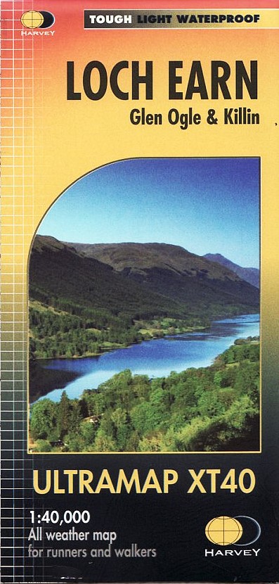 Wandelkaart Loch Earn | Harvey…