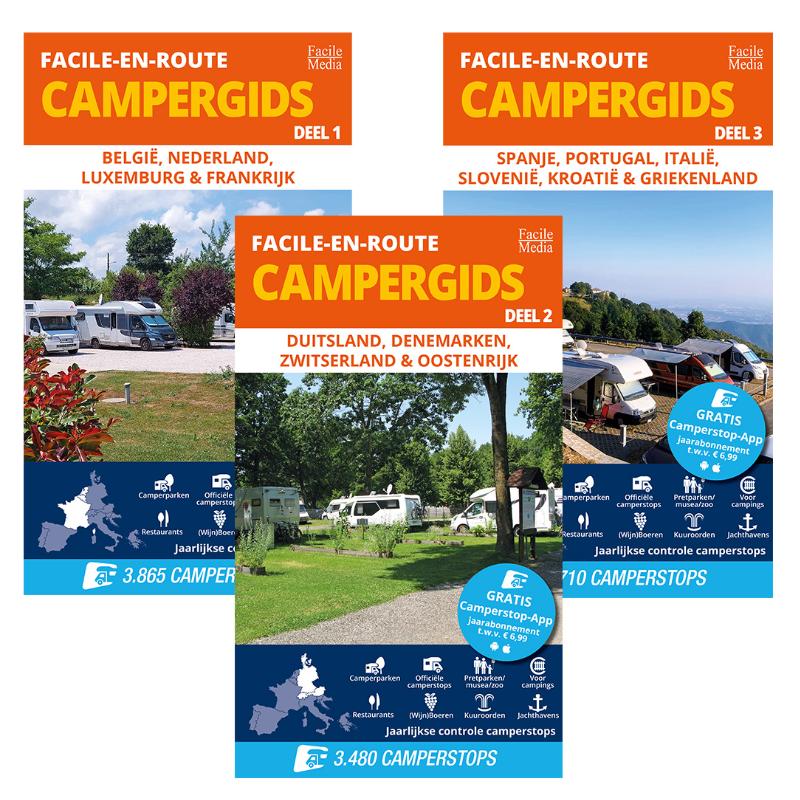 Campergids Facile-en-Route Campergids SET van 3 delen | Facile Media B.V.