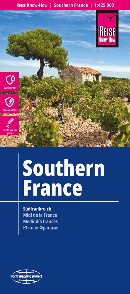 Online bestellen: Wegenkaart - landkaart Reise Know-How Landkarte Südfrankreich / Southern France | Reise Know-How Verlag