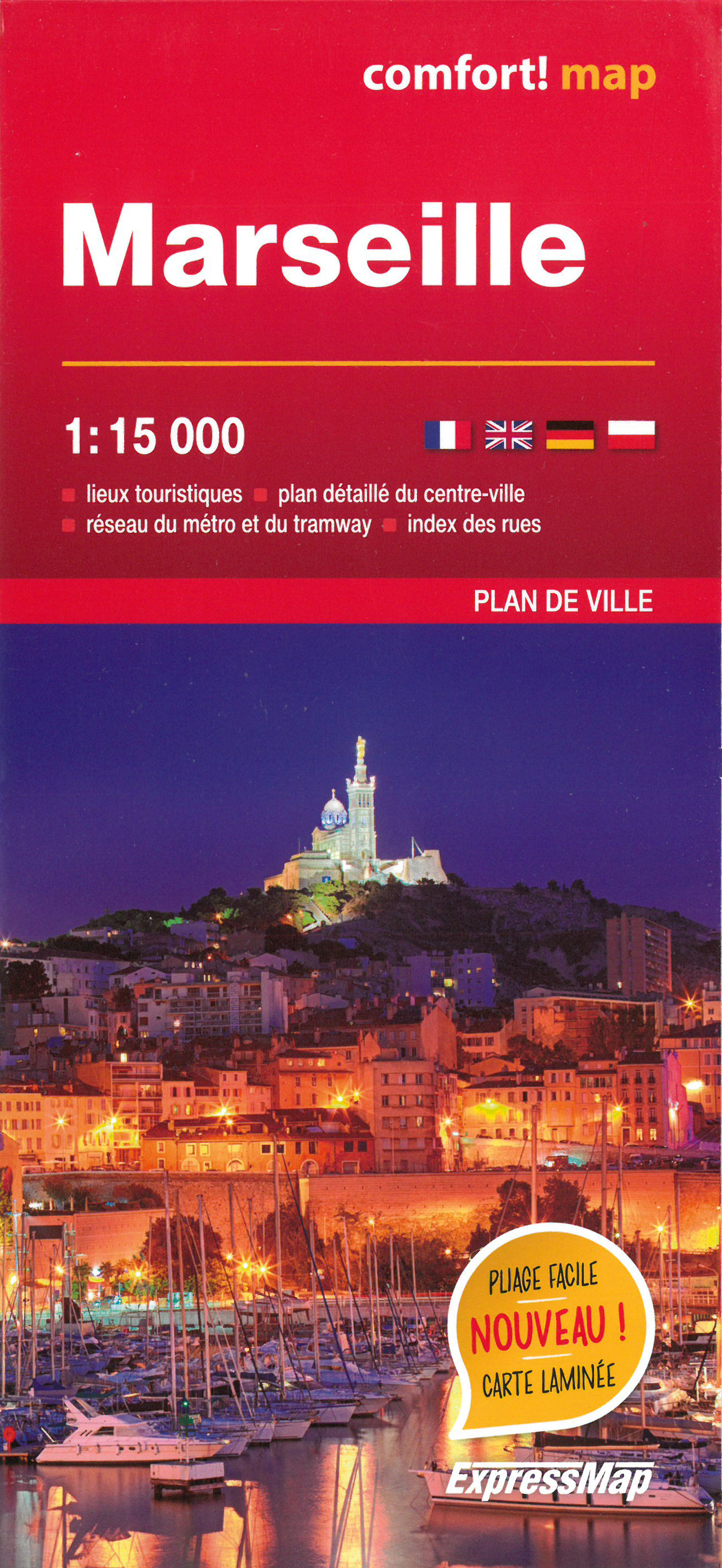 Stadsplattegrond Marseille | E…