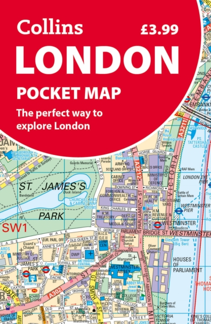 Online bestellen: Stadsplattegrond Pocket Map London Pocket Map | HarperCollins