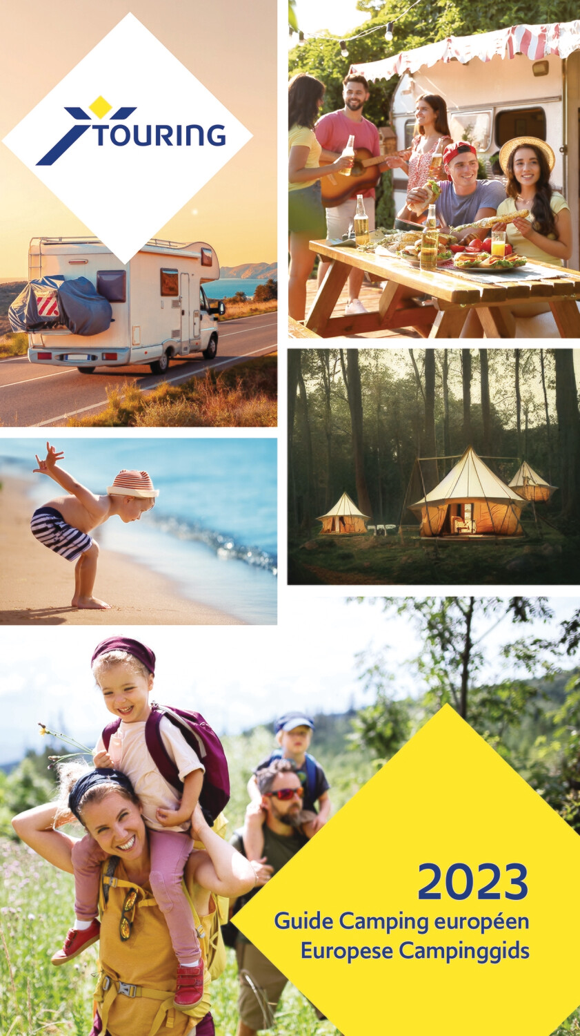 Online bestellen: Campinggids Europese Campinggids 2023 | Touring Club België