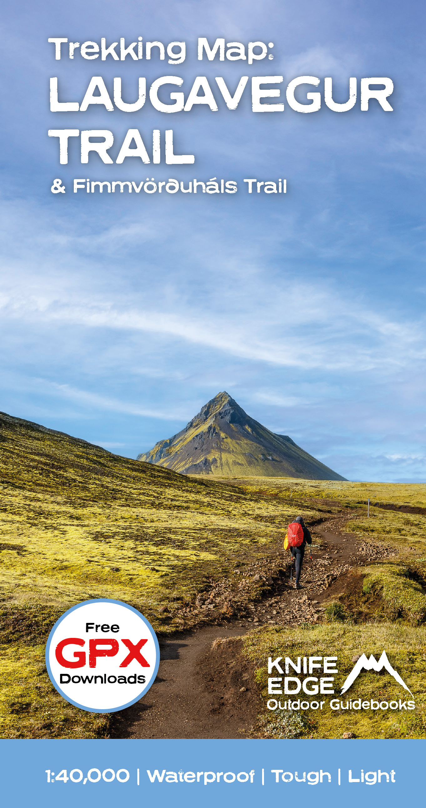 Wandelkaart Laugavegur Trail a…