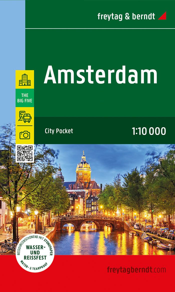 Online bestellen: Stadsplattegrond City Pocket Amsterdam | Freytag & Berndt