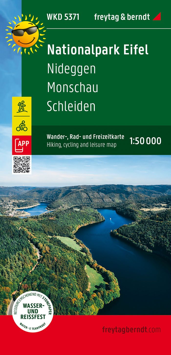 Online bestellen: Wandelkaart 5371 Nationalpark Eifel | Freytag & Berndt