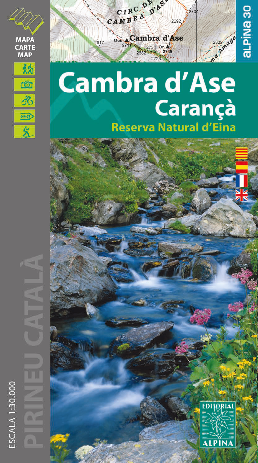 Online bestellen: Wandelkaart Cambra d'Ase - Canranca - Reserva Naturel d'Eina | Editorial Alpina