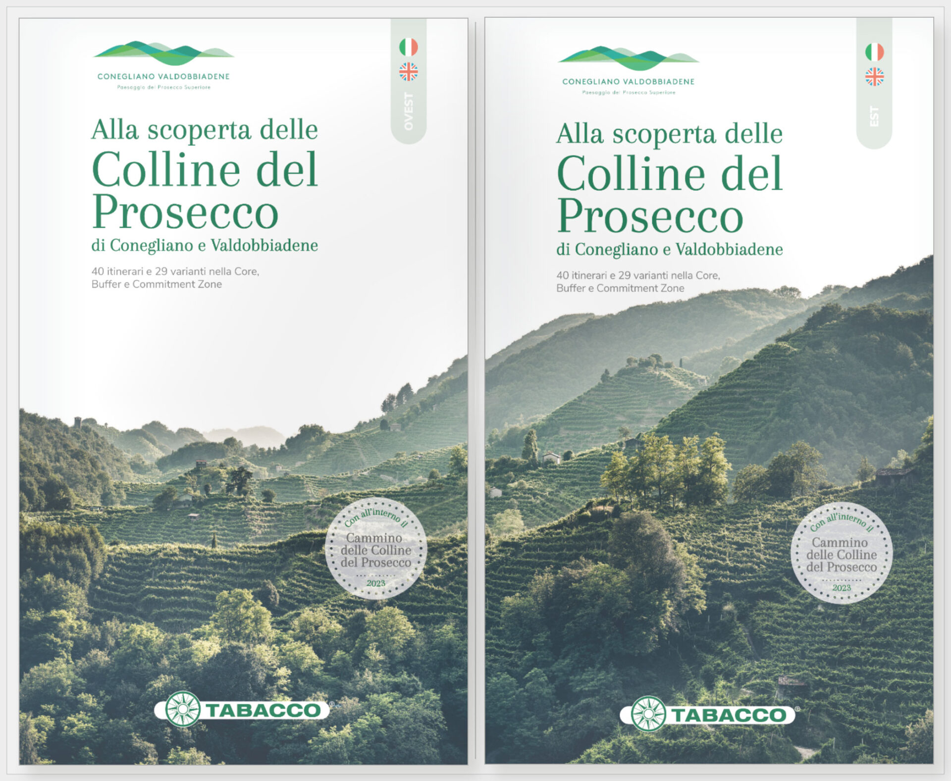 Wandelkaart Colline del Prosec…