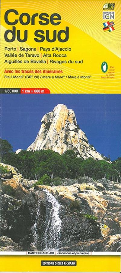 Online bestellen: Wandelkaart 9 Corsica zuid - Corse du Sud - Aiguilles de Bavella - Vallée de Taravo - Alta Rocca | Didier Richard