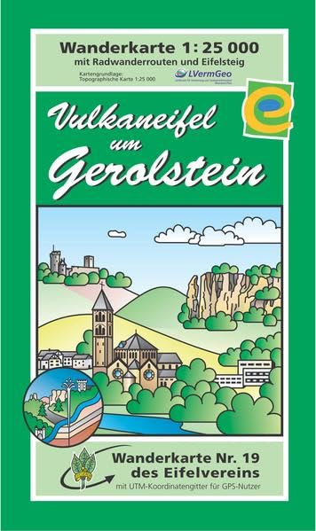 Wandelkaart 19 Vulkaneifel um…