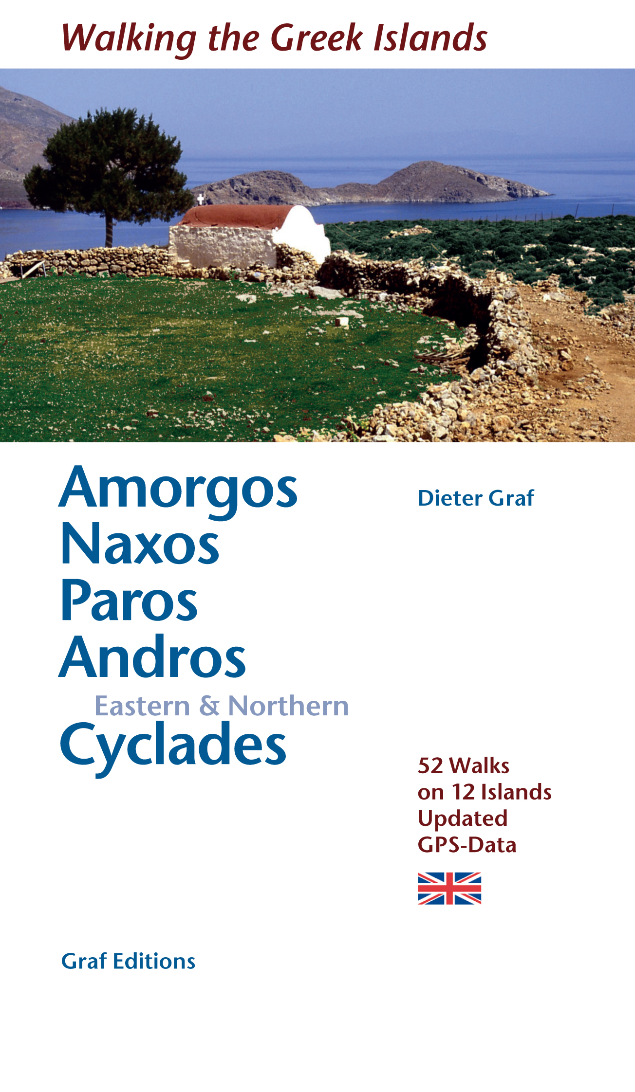 Online bestellen: Wandelgids Amorgos, Naxos, Paro, Andros & eastern and northern Cycladen | Graf editions