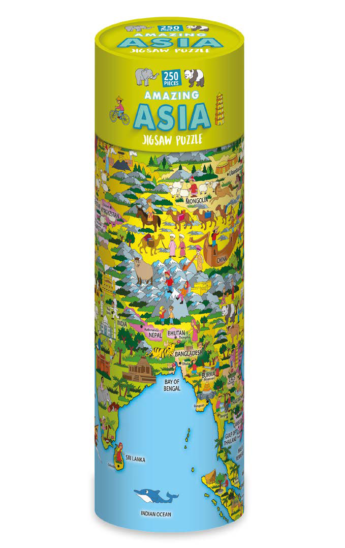 Kinderpuzzel Amazing Asia Legp…