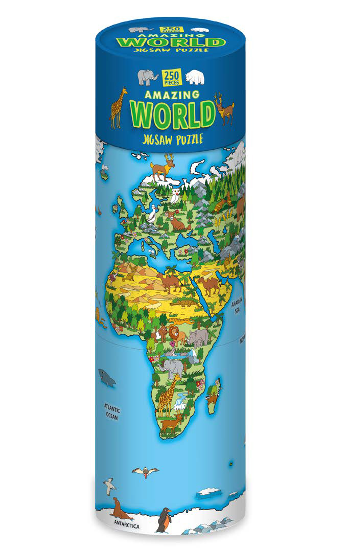 Kinderpuzzel Amazing World Leg…