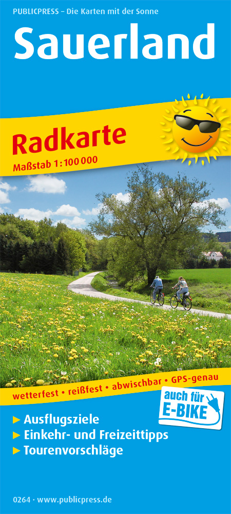 Fietskaart 264 Radkarte Sauerl…