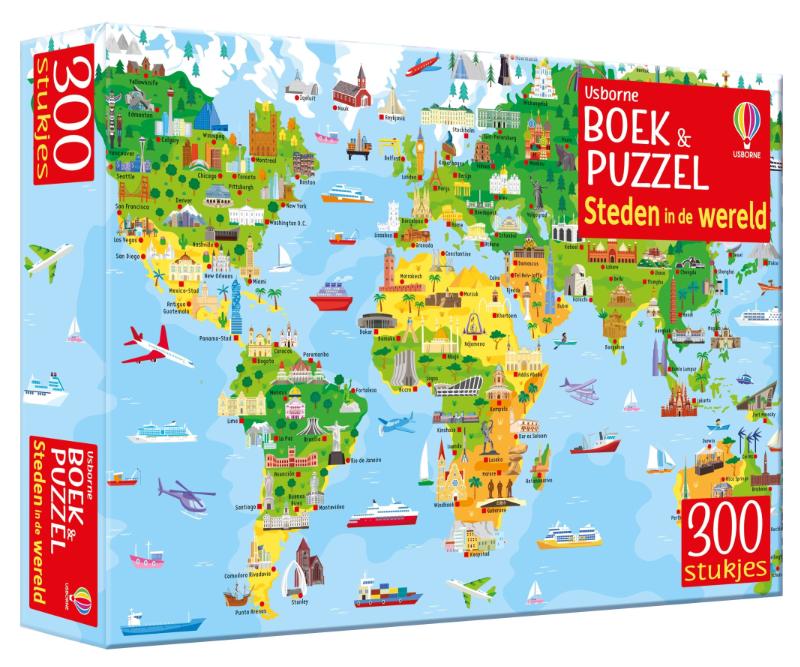 Legpuzzel Steden in de wereld…