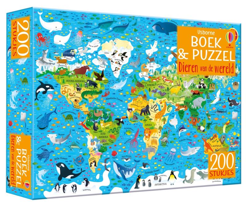 Legpuzzel Dieren van de wereld…