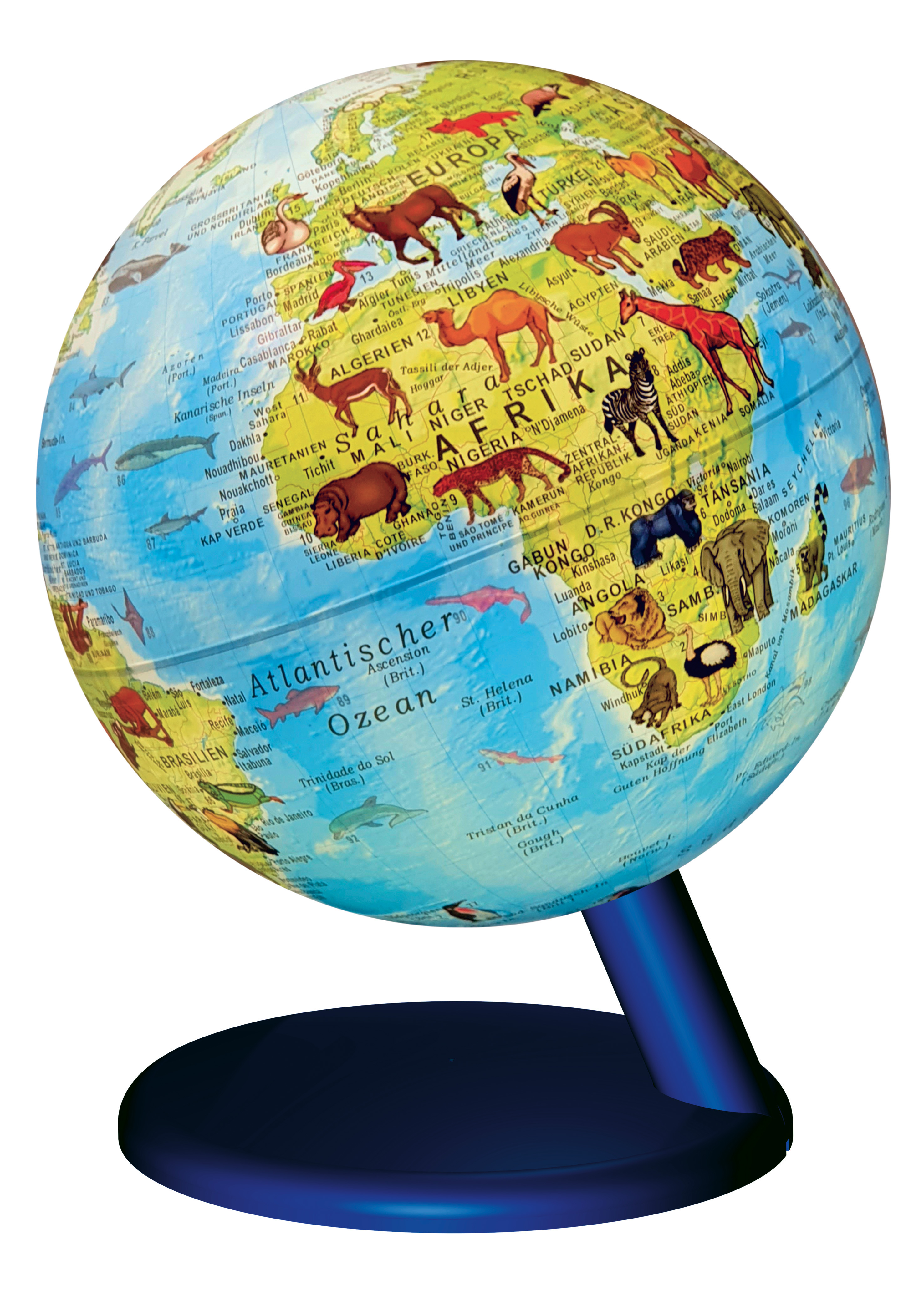 Kinderglobe Glowbi 15 cm diere…