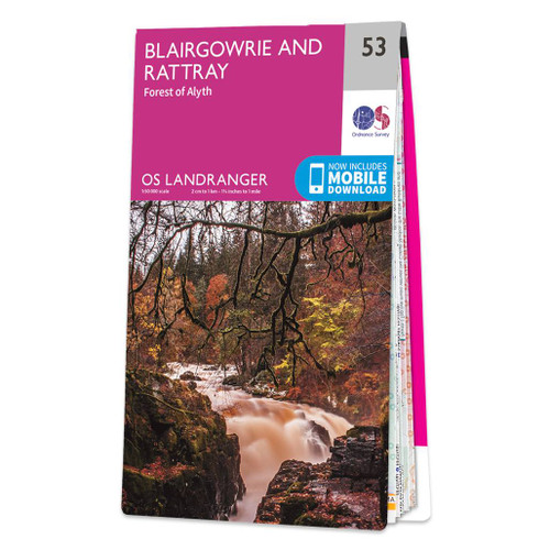 Online bestellen: Wandelkaart - Topografische kaart 053 Landranger Blairgowrie & Forest of Alyth | Ordnance Survey