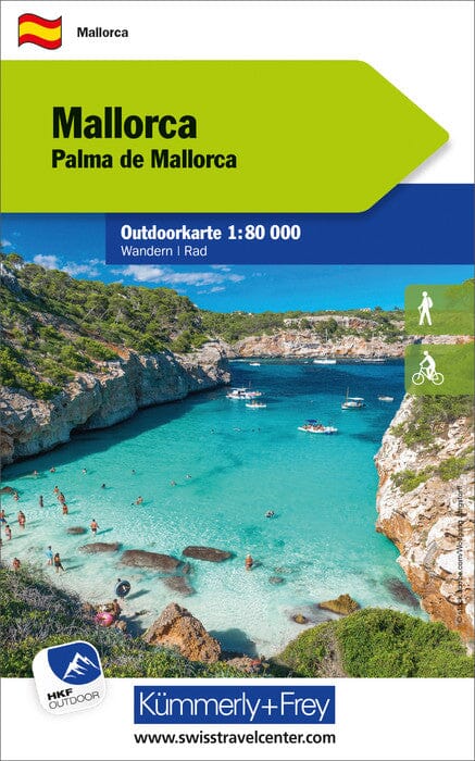 Online bestellen: Wandelkaart - Fietskaart Mallorca | Kümmerly & Frey