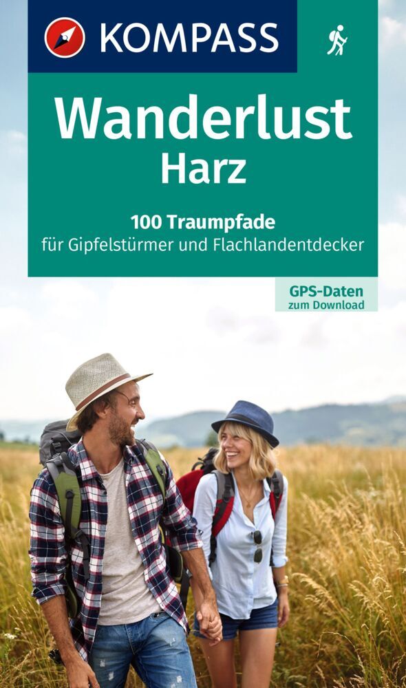 Online bestellen: Wandelgids Wanderlust Harz | Kompass