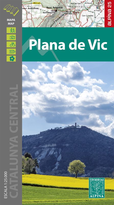 Wandelkaart Plana de Vic | Edi…