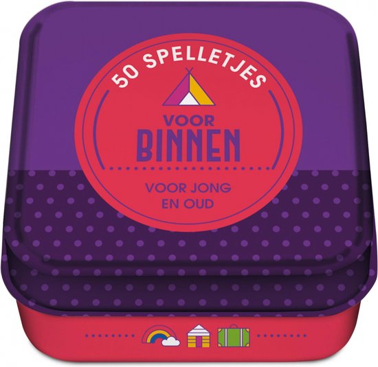 Spel Binnen 50 spelletjes voor…