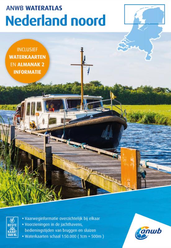 Online bestellen: Waterkaart Nederland Noord | ANWB Media