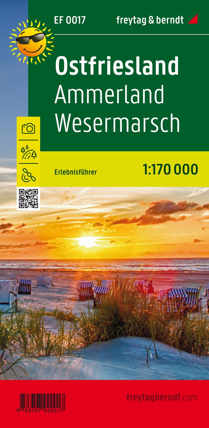 Online bestellen: Wegenkaart - landkaart EF0017 Ostfriesland, Ammerland, Wesermarsch | Freytag & Berndt