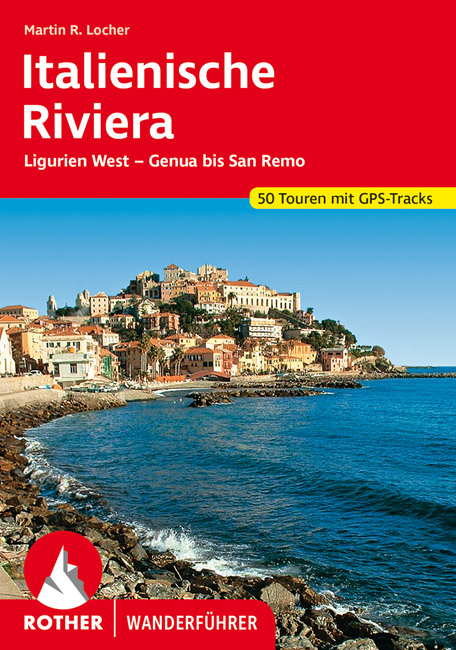 Online bestellen: Wandelgids Italienische Riviera | Rother Bergverlag