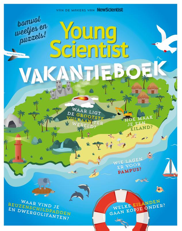 Puzzelboek Young Scientist Vakantieboek Zomer 2024 | Veen Media