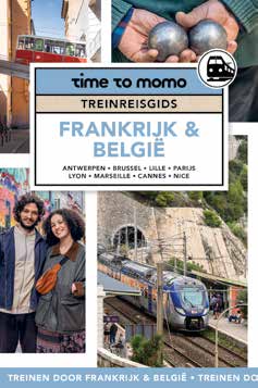 Online bestellen: Treinreisgids - Reisgids time to momo Frankrijk & België | Mo'Media | Momedia