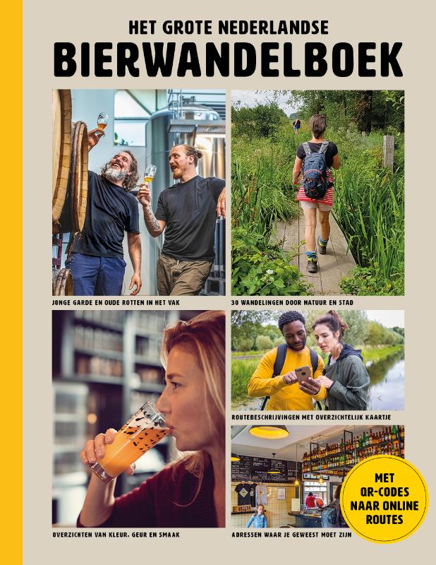 Online bestellen: Wandelgids Het grote Nederlandse Bierwandelboek | ANWB Media
